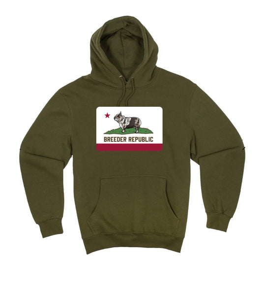 Breeder Republic Olive Hoodie