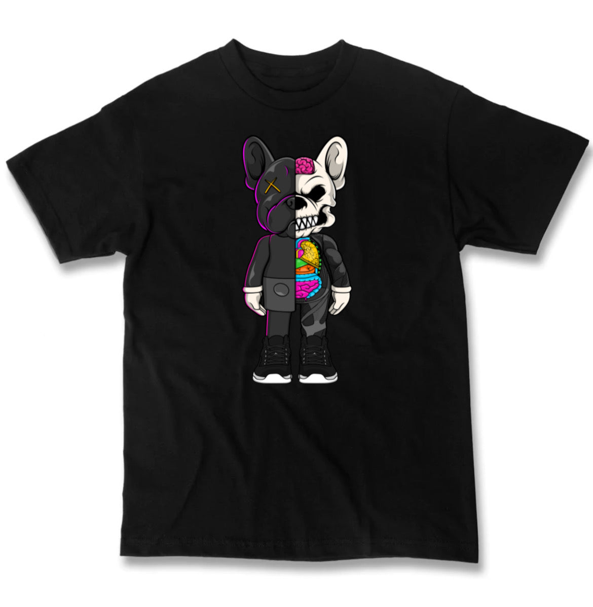 Retro Frenchie Kaws