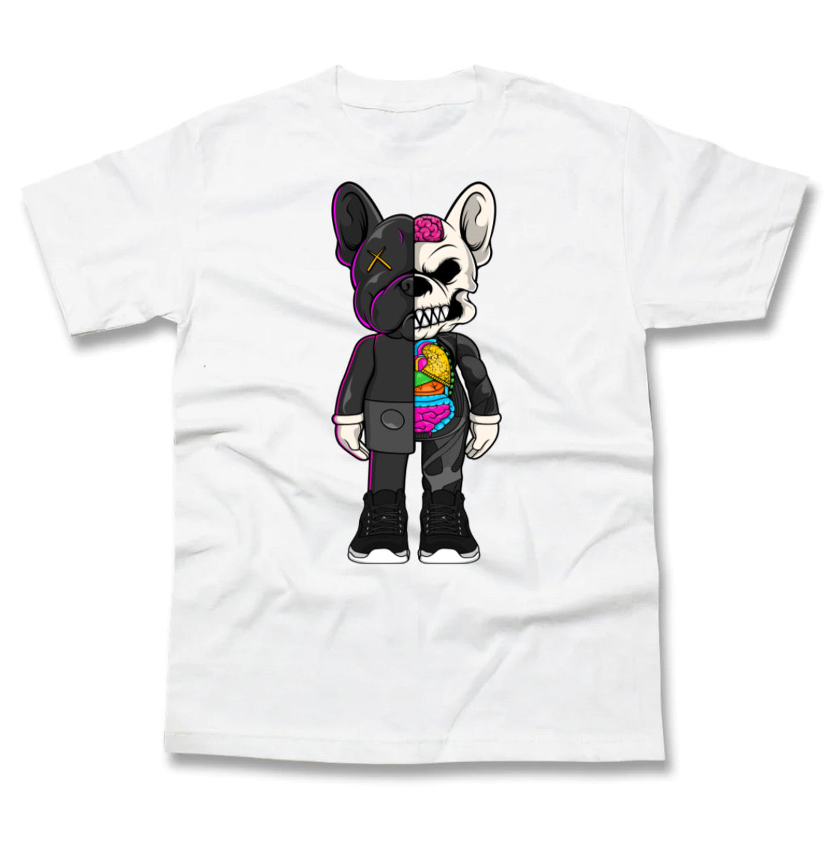 Retro Frenchie Kaws